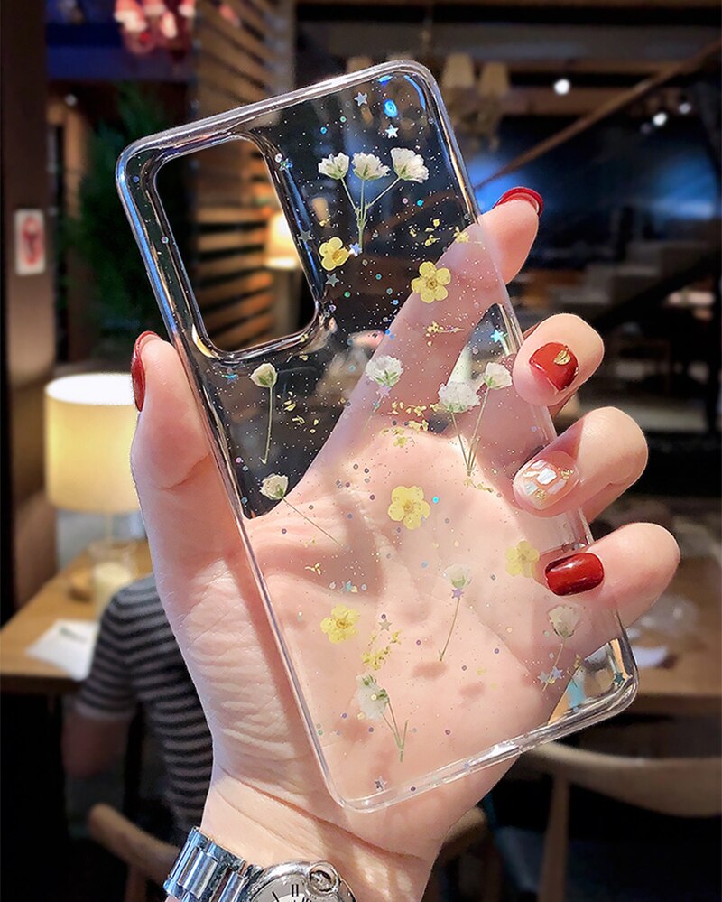 Pressed Real Dry Flowers Glitter Clear Case For Samsung - Premium Mobile Phone Cases from Dressmycell.com - Just $16! Shop now at Dressmycell.com Pressed Real Dry Flowers Glitter Clear Case For Samsung - Premium Mobile Phone Cases from Dressmycell.com - Just $16! Shop now at Dressmycell.com